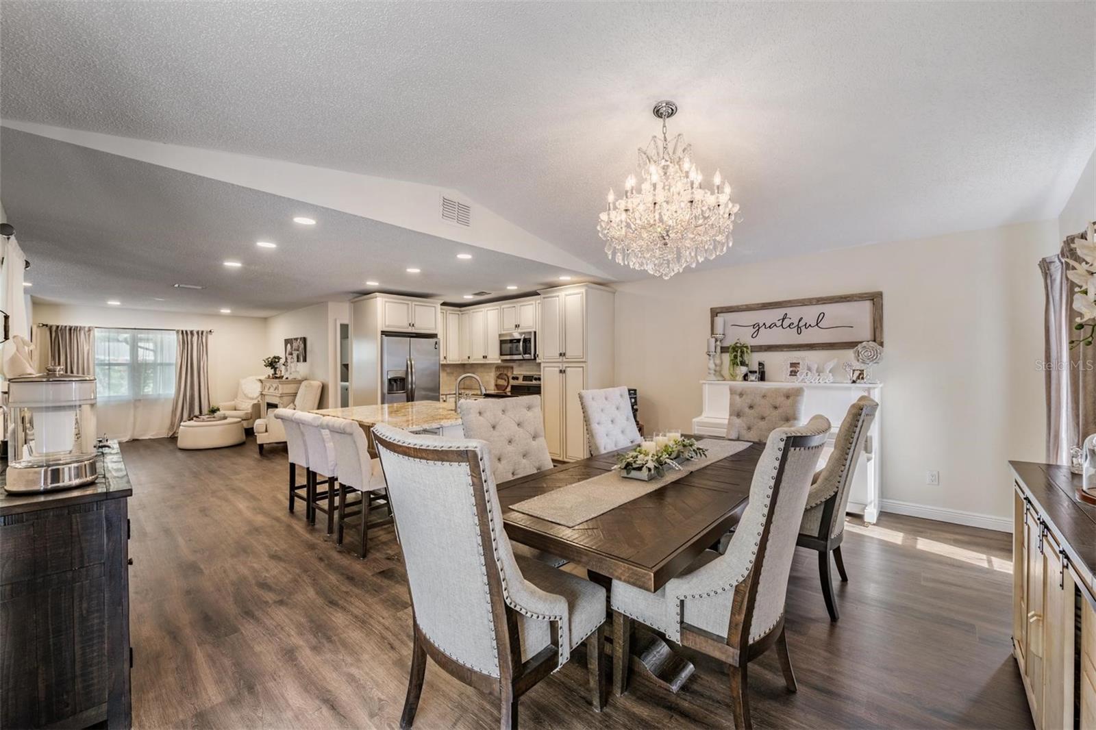 View of living areas