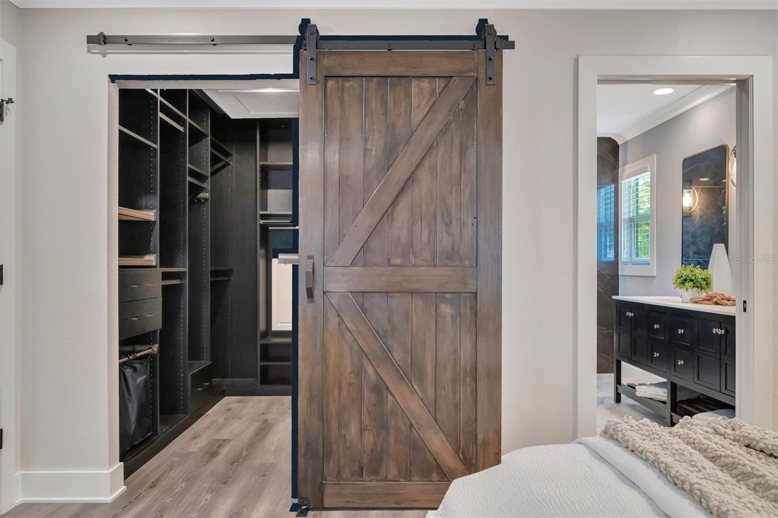 Master Bedroom Built In Closet