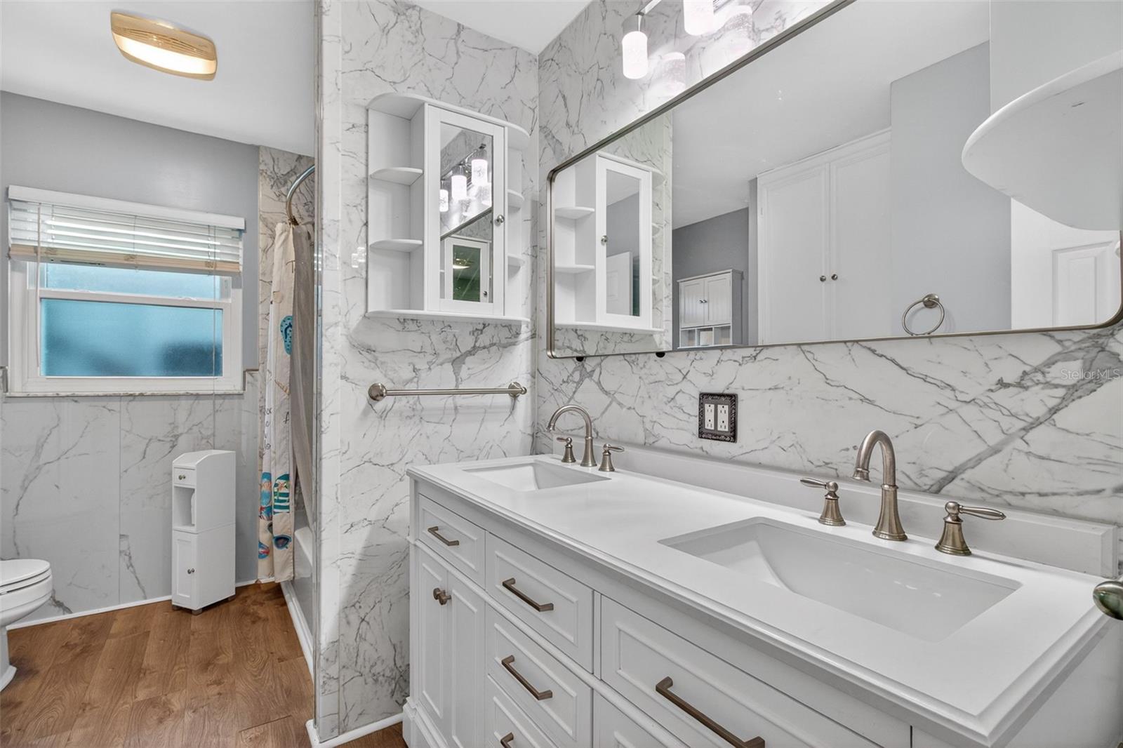 Updated Hall Bath