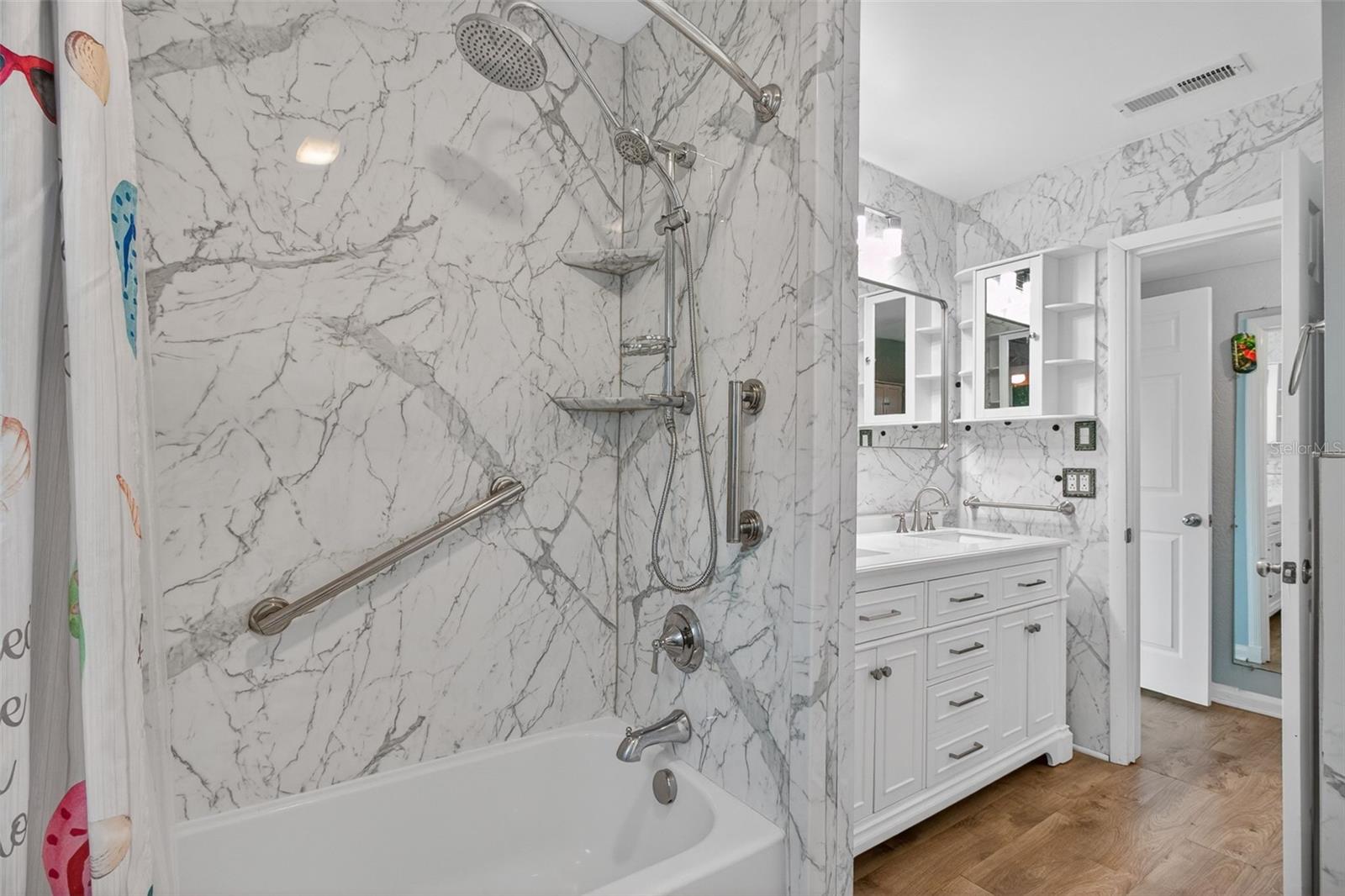 Updated Hall Bath
