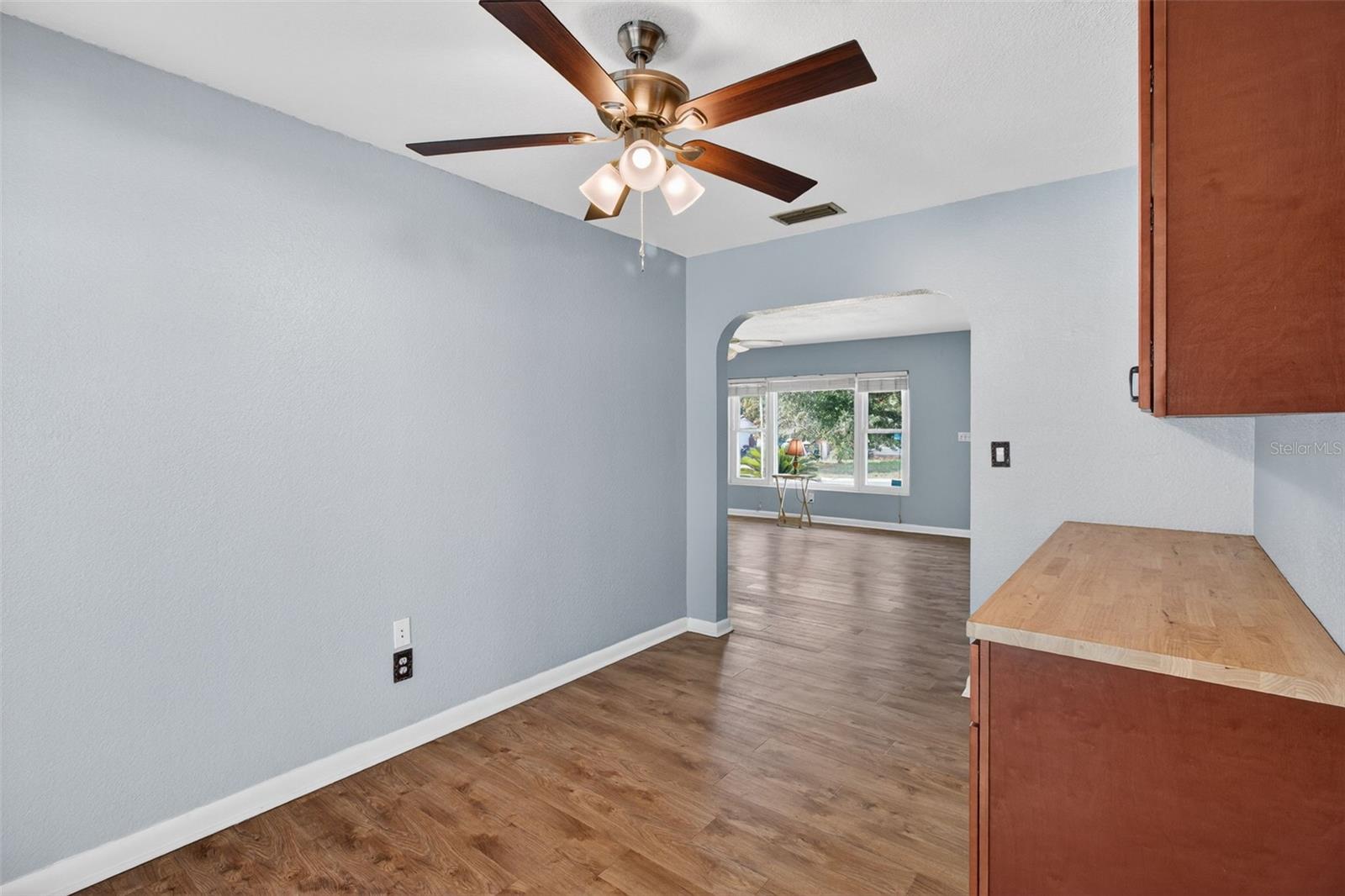 View of Living Room from Dining Room