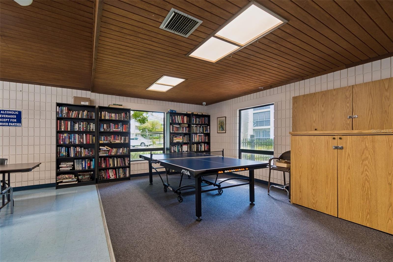 Clubhouse Ping Pong & Library