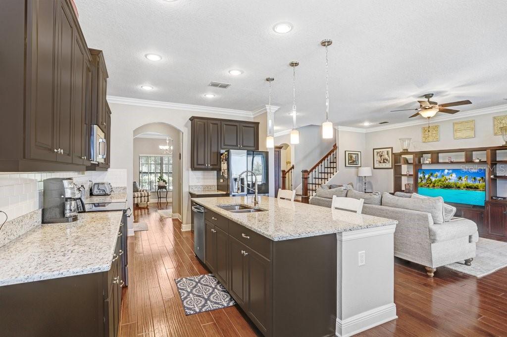 Open Floorplan with Spacious Kitchen