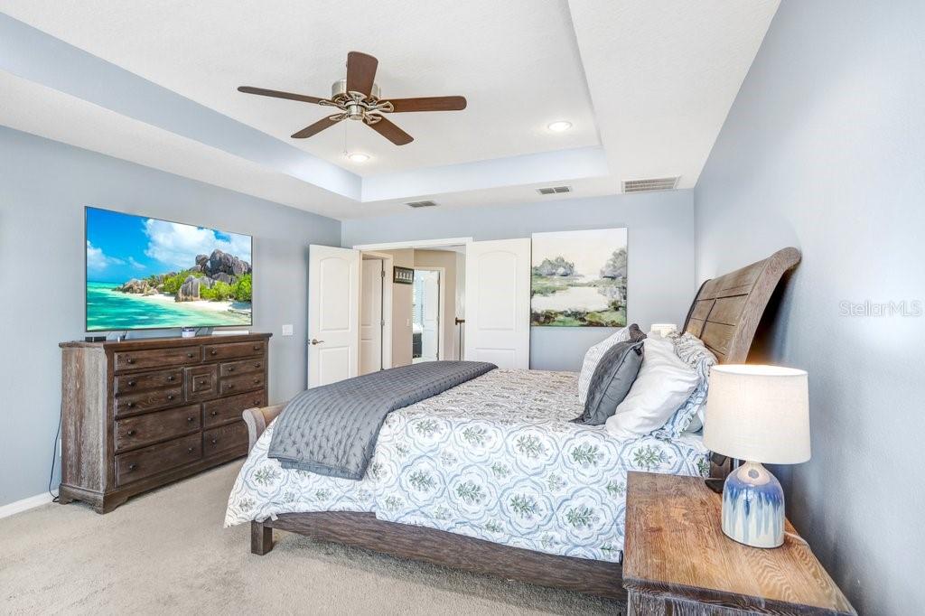 Spacious Primary and Tray Ceilings