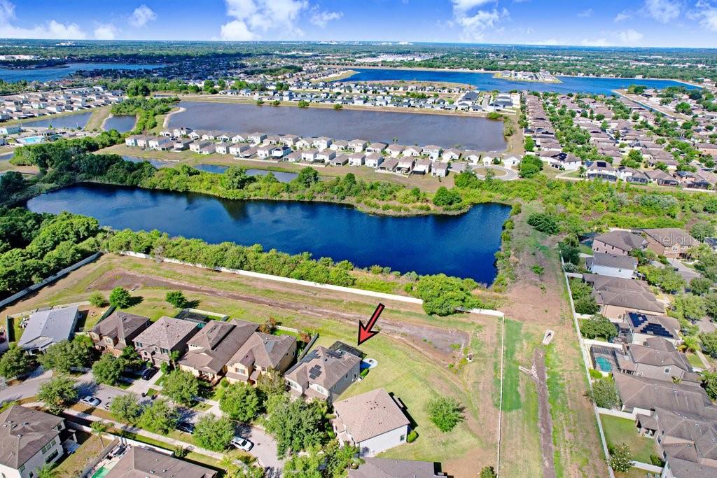 Secluded in the back of the neighborhood