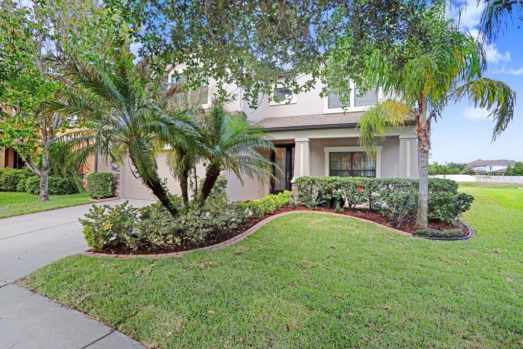 Landscaped and edging