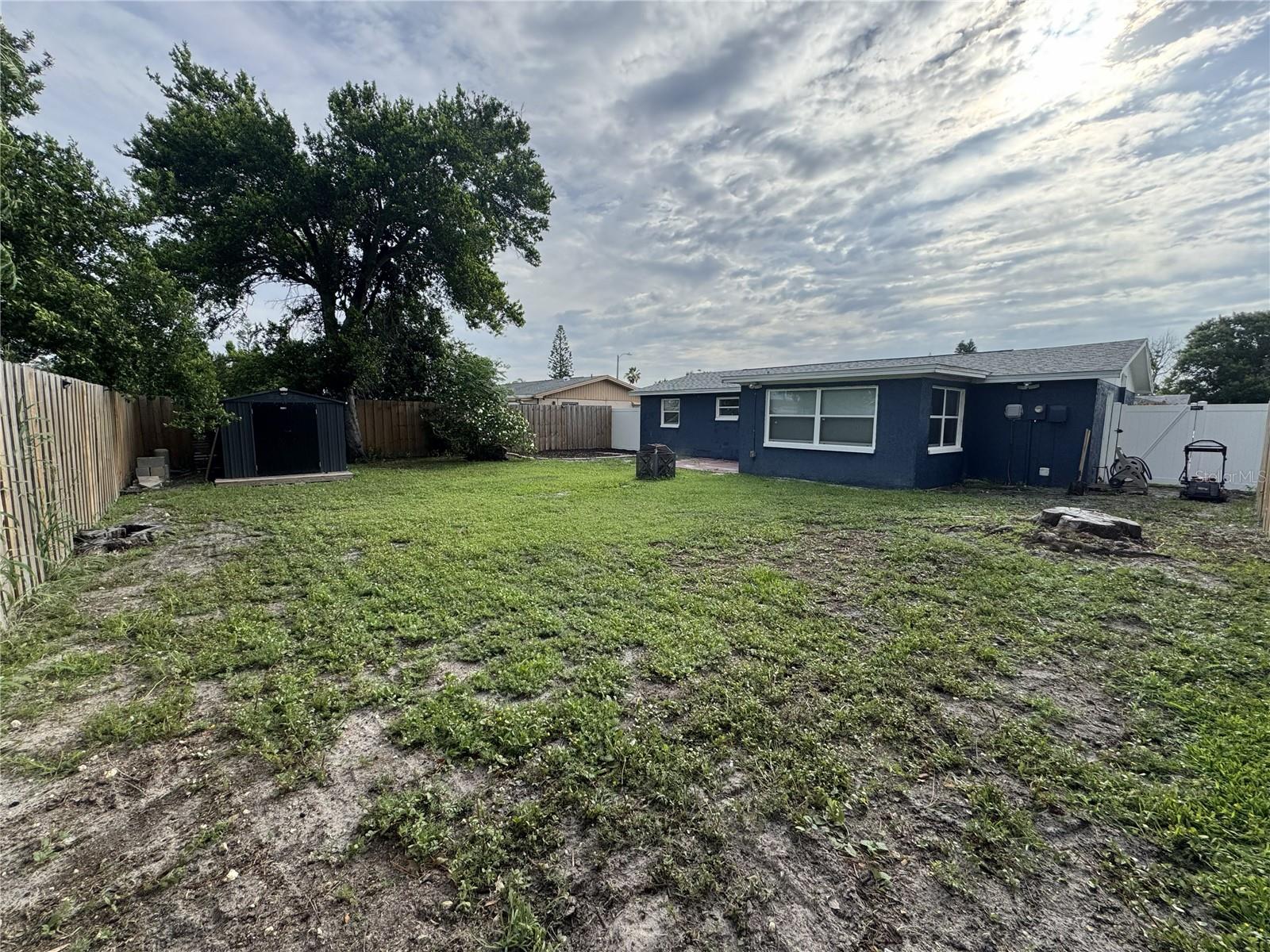 Fenced in Yard