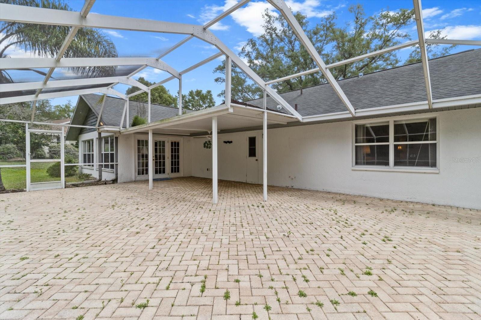 Double door to great room and door to Primary bedroom