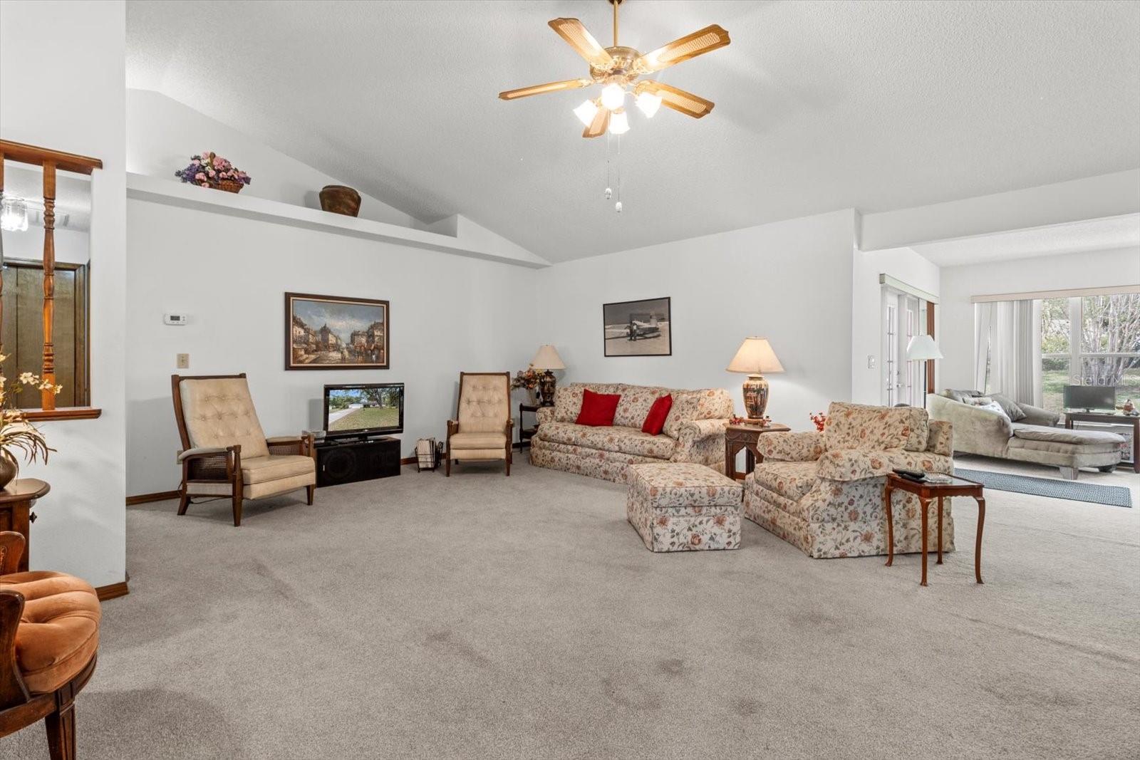 Large spacious living room