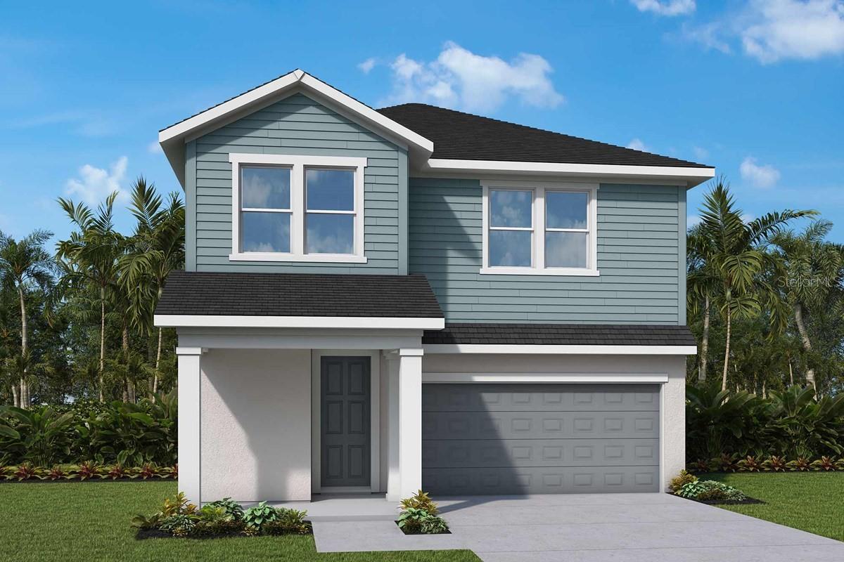 Front Exterior Rendering **Paint Colors May Vary