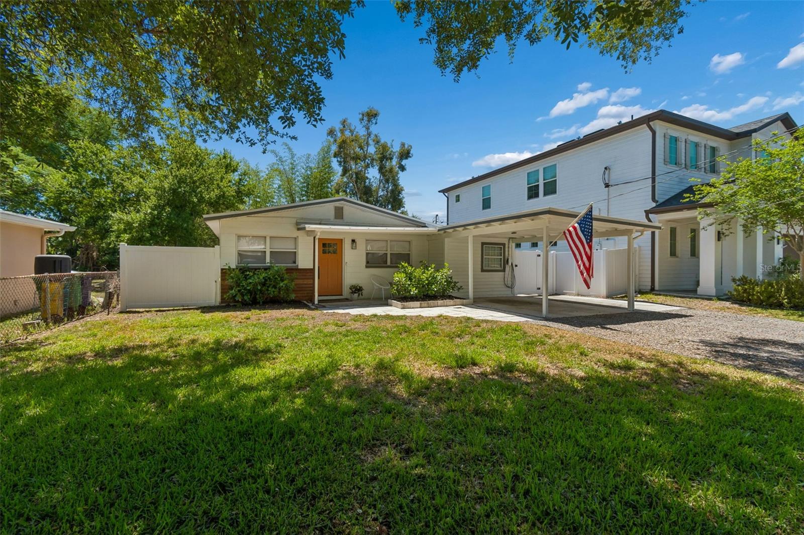 Front Exterior of Home w/Carport