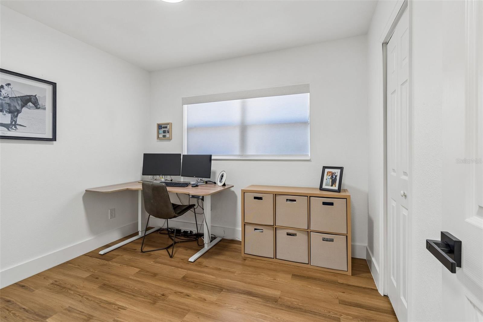 Bedroom 2 (Currently being used as an office.)