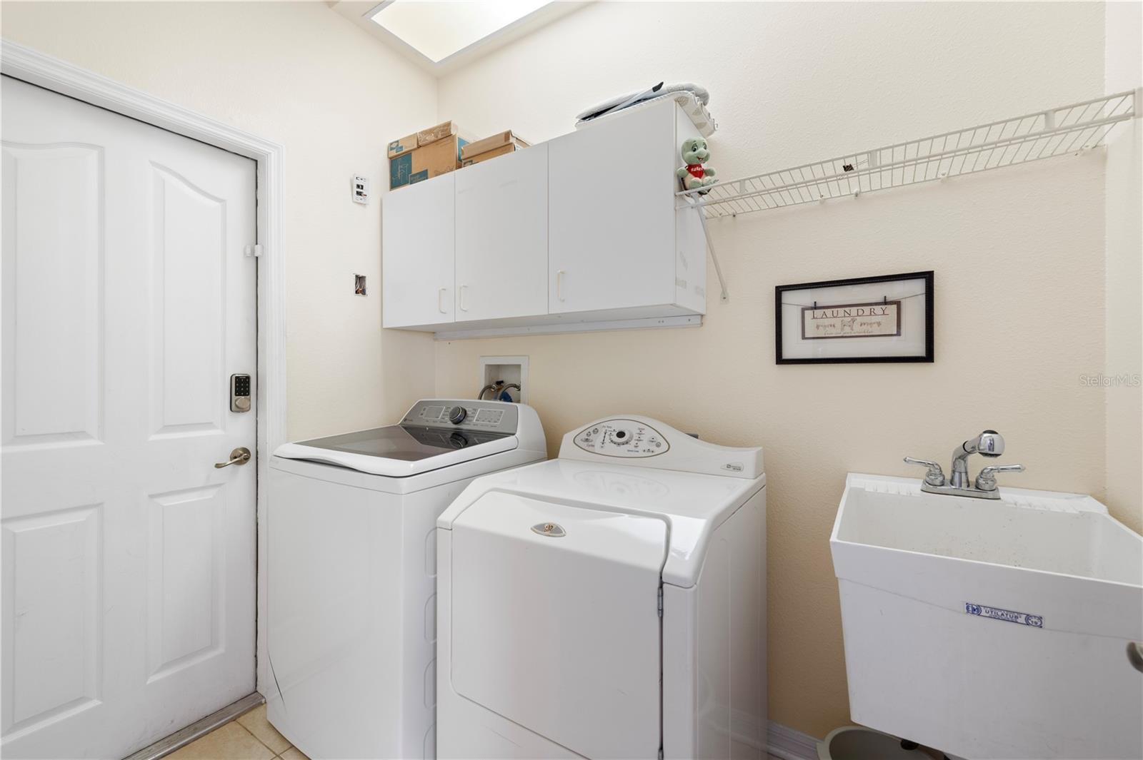Indoor Laundry Room