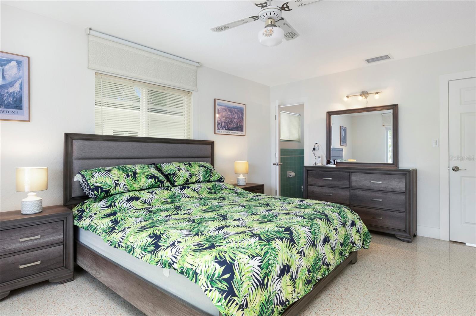 Generously sized second bedroom