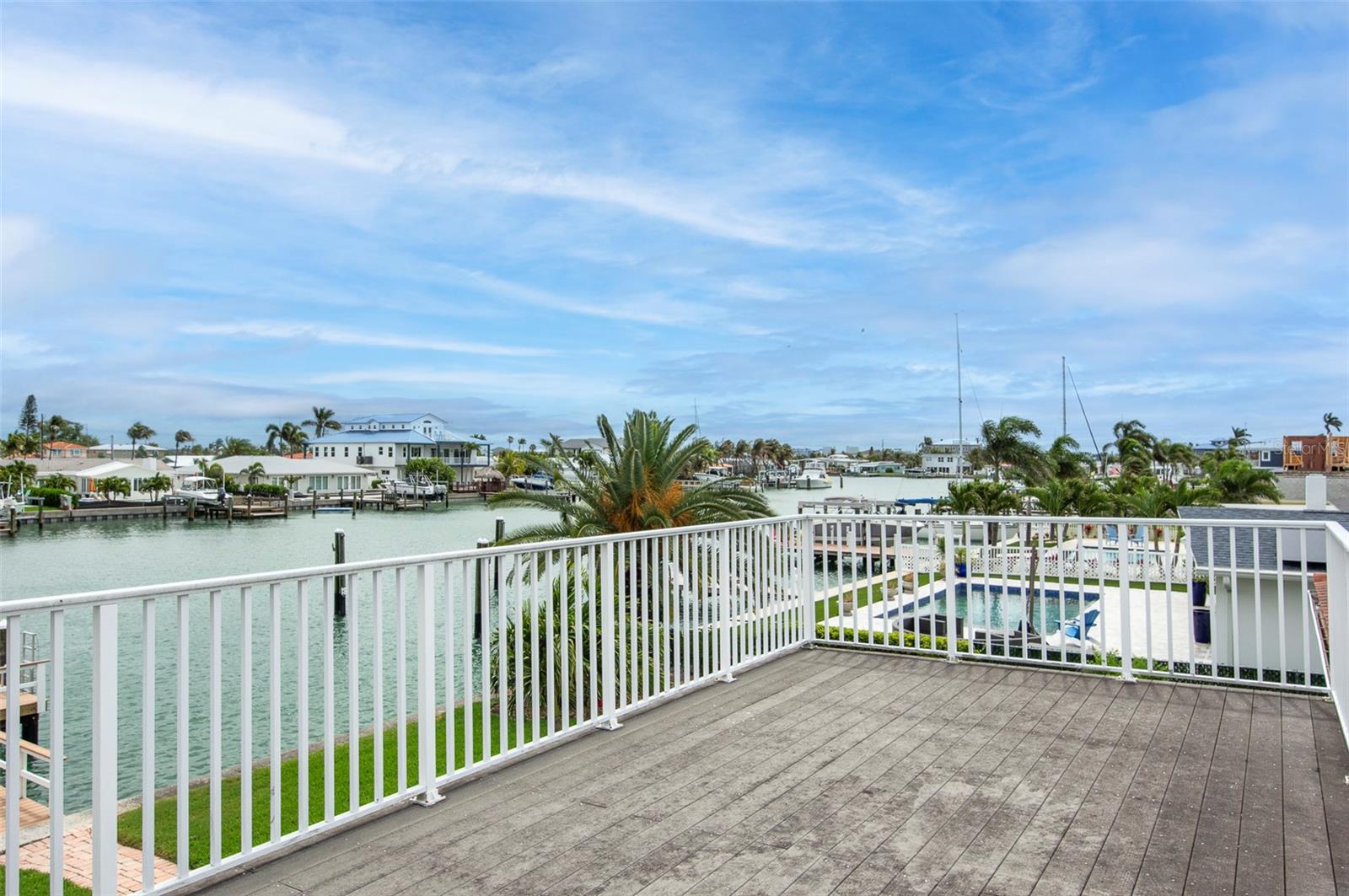 Climb up the spiral staircase to sun tan or find even more views
