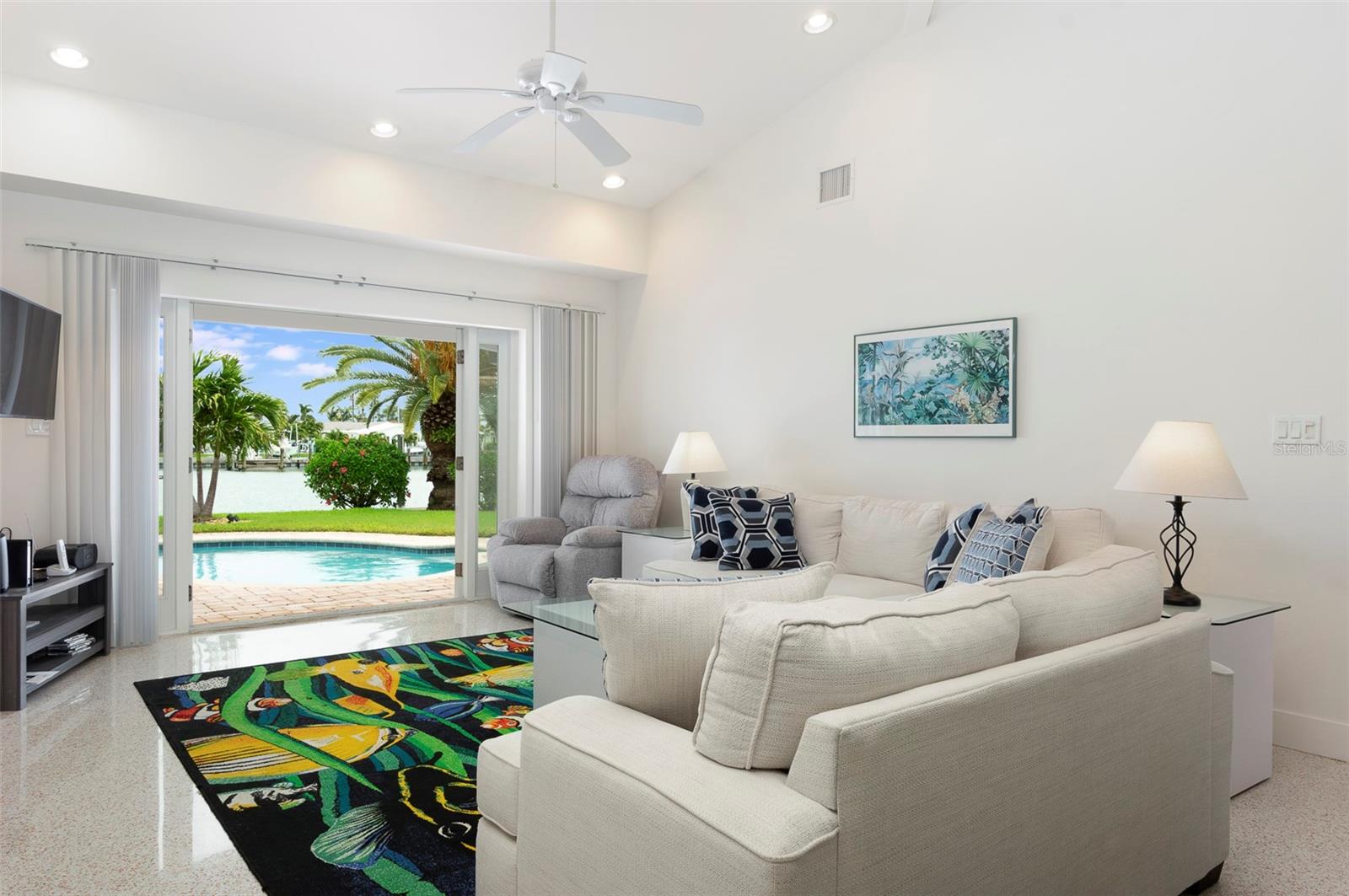 You can find splendid views from many spots in this home