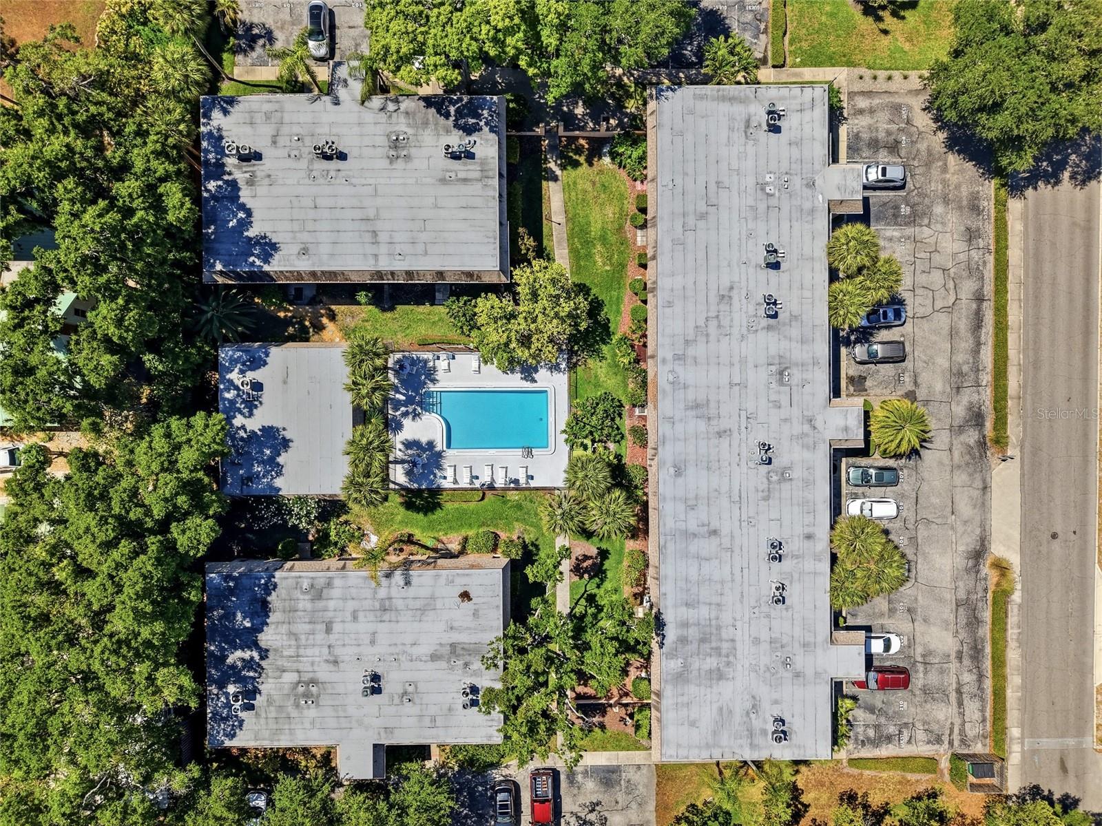 Aerial View of Community