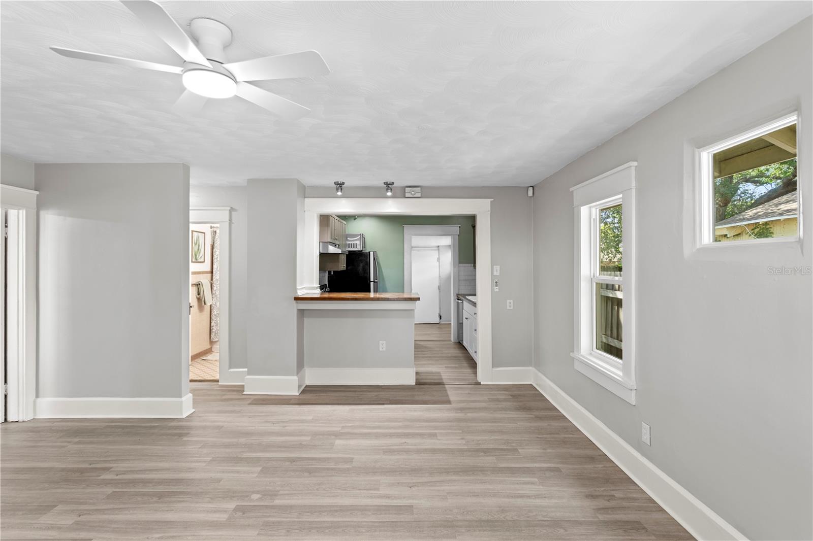 Open Concept Living and Dining