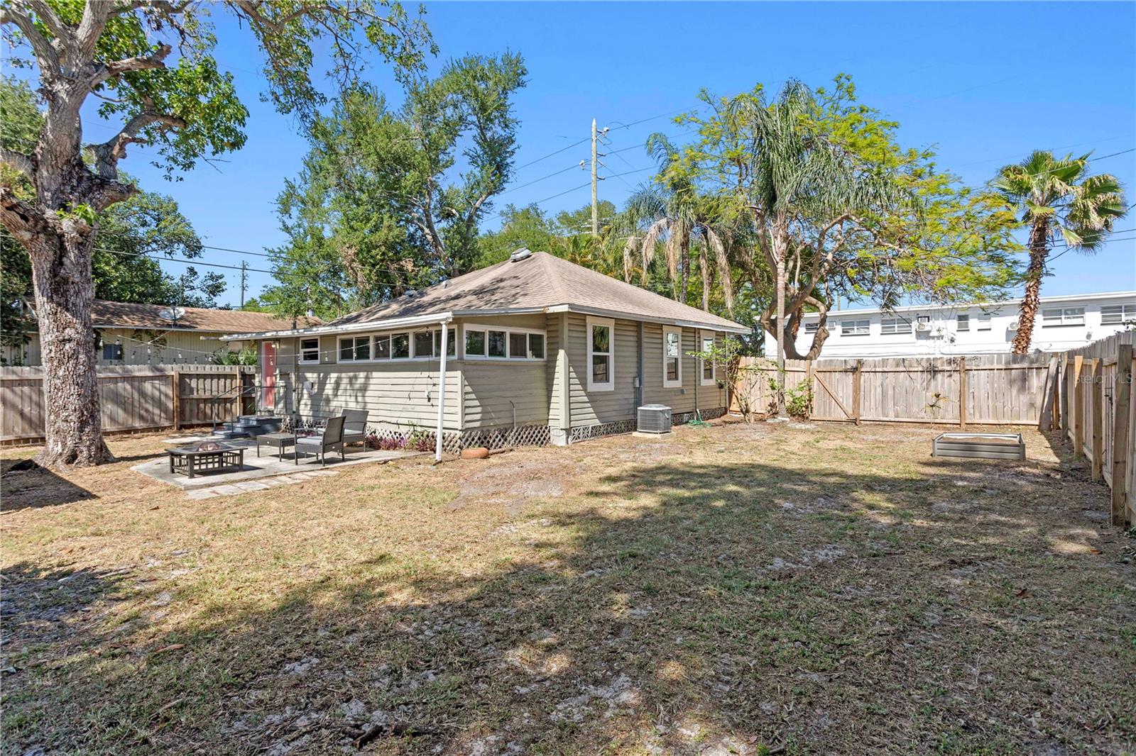 Back of house and patio