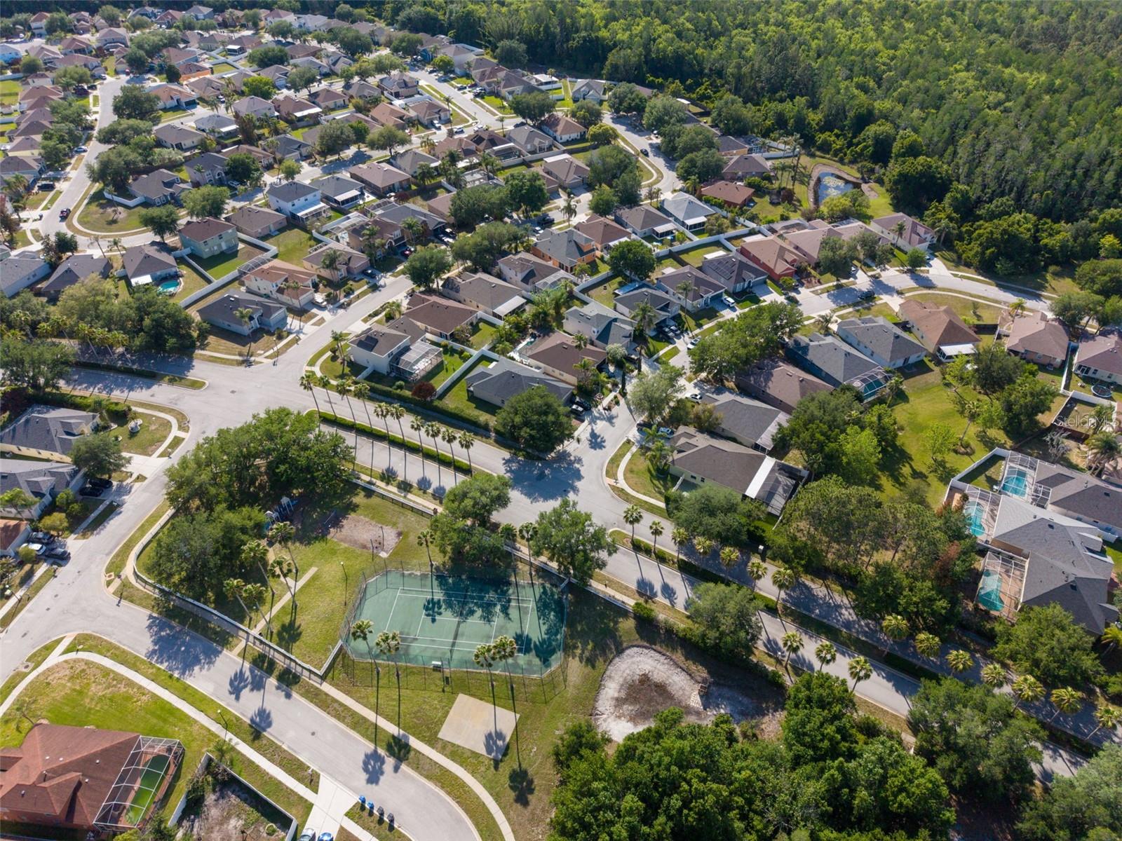 Tennis Court & Playgound