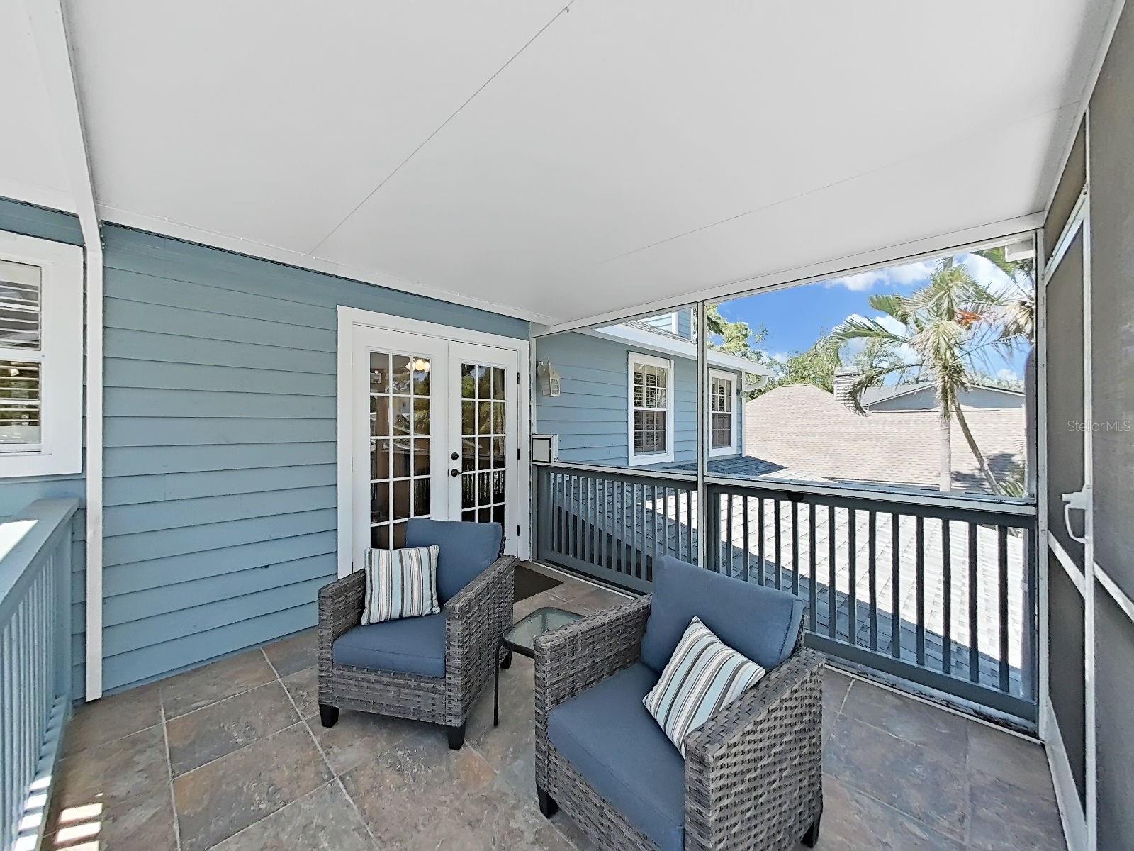 Balcony off loft