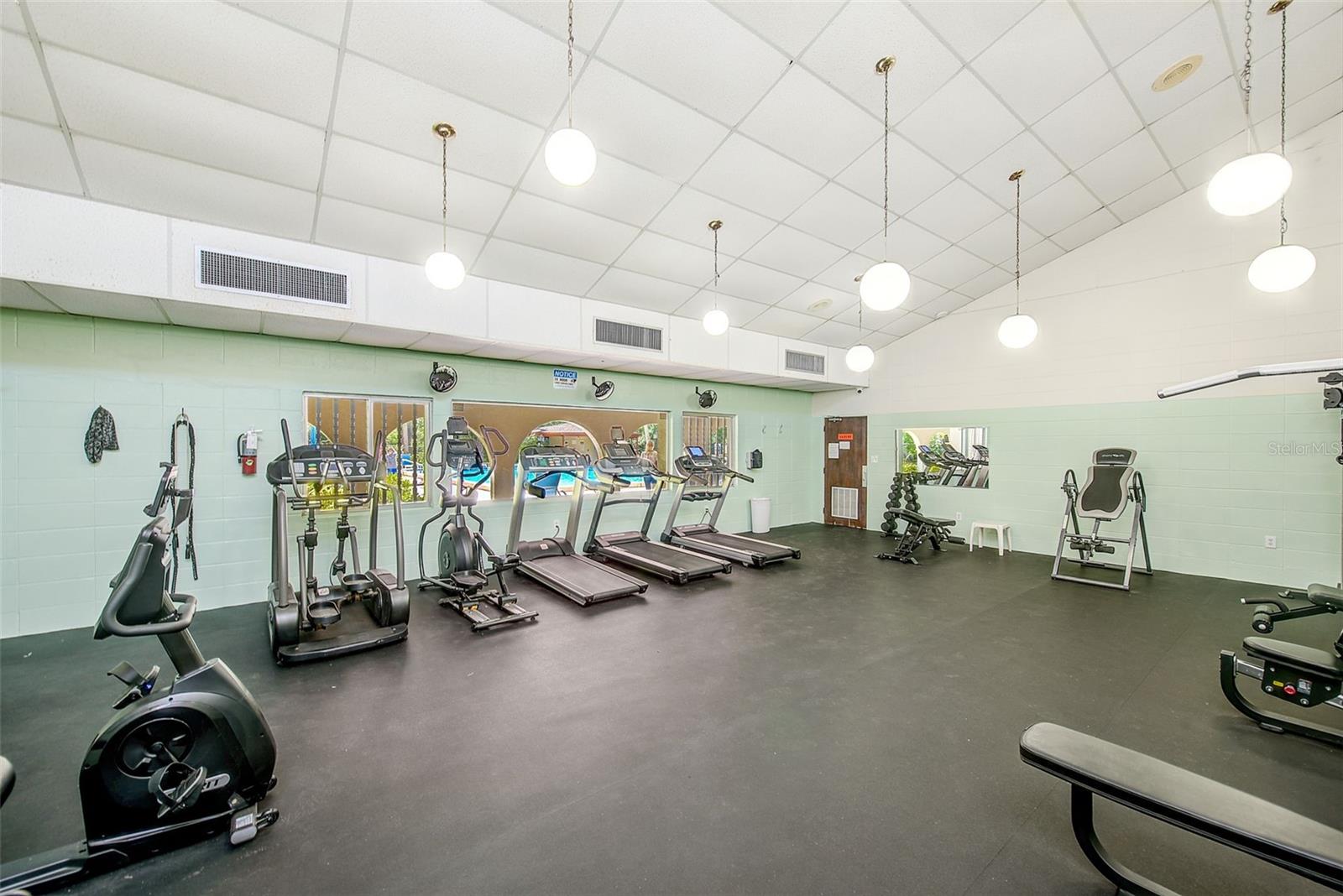 oversized community gym