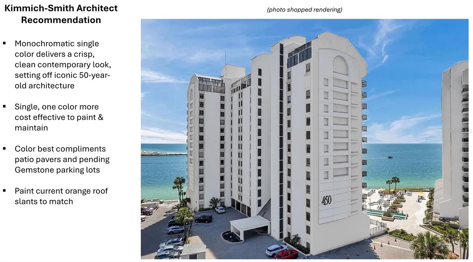 440 West Exterior Paint Recommendation Bullets