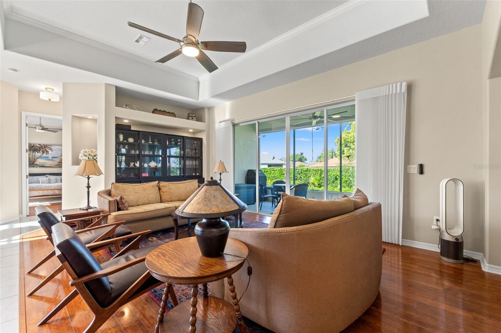 open concept family room