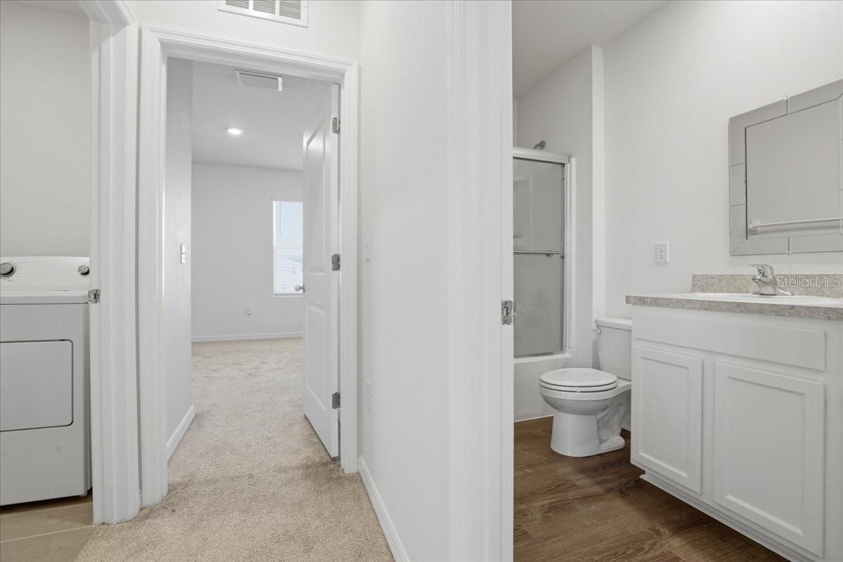 Second Bathroom, Laundry room, 4th bedroom