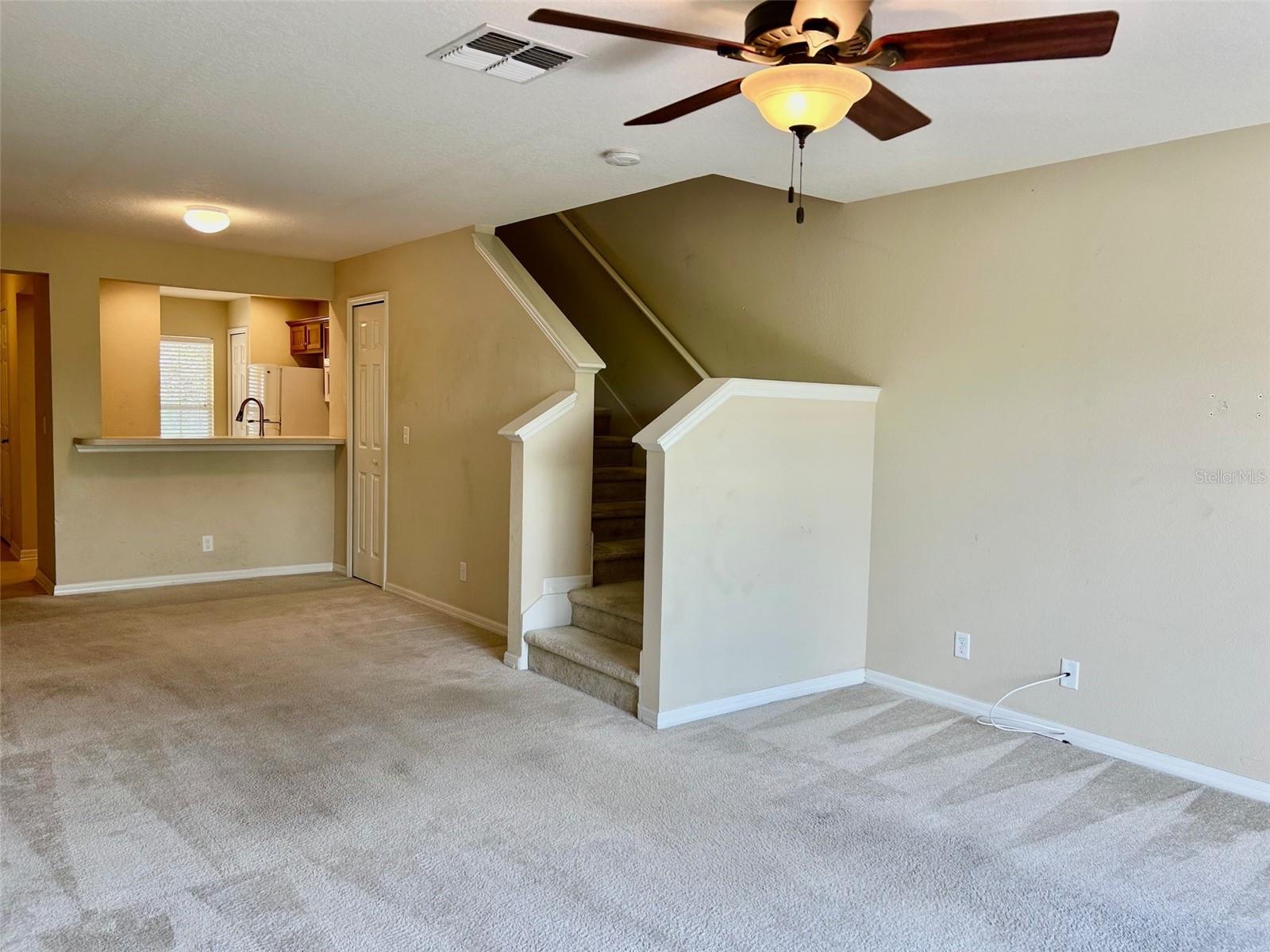 Great Room Open To Dining Area