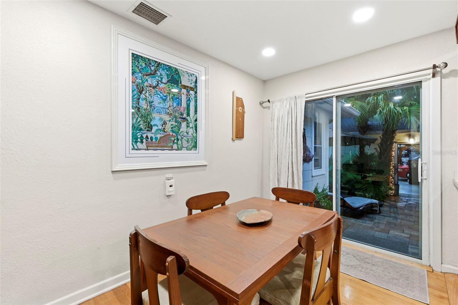 Eating Area, and Back Patio