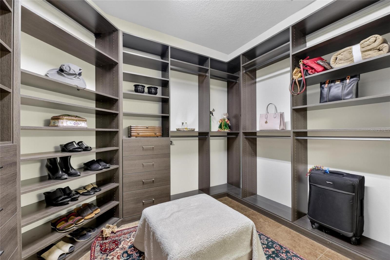 Primary Bedroom Walk in Closet