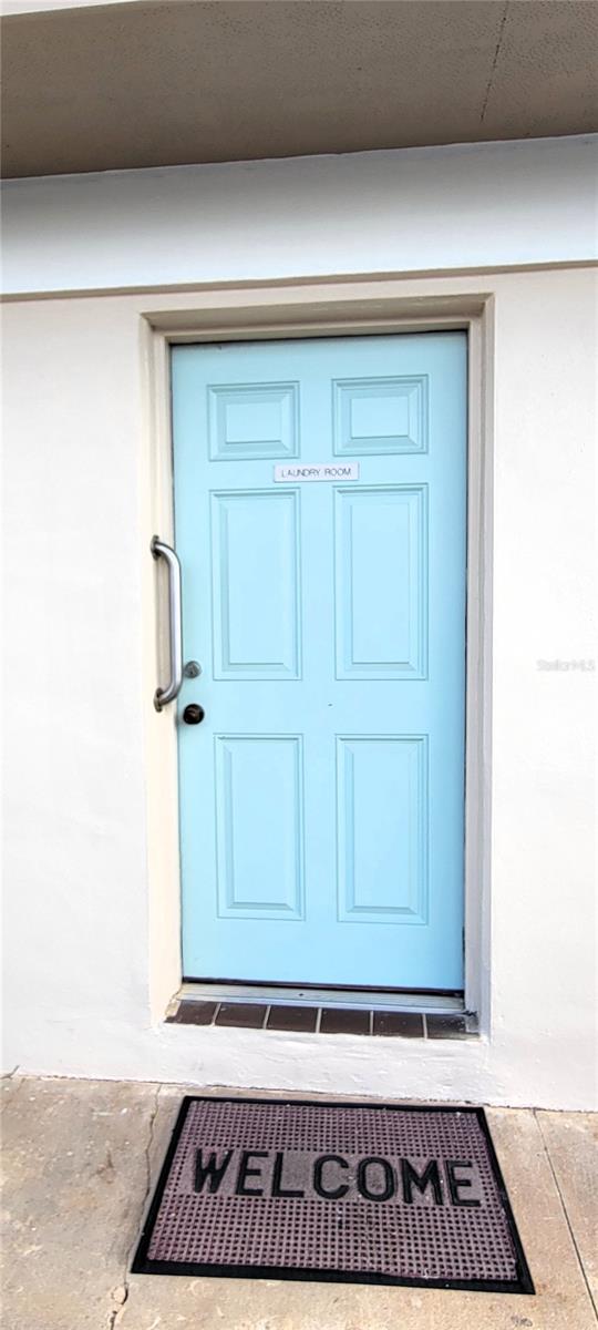 Laundry Room At The Condo Building