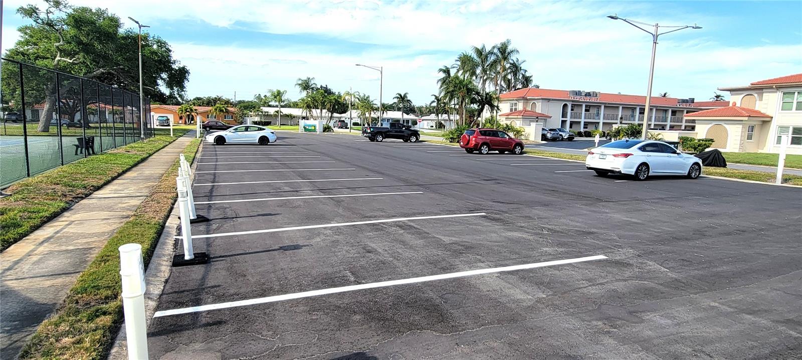 Large Guest Parking Lot - Directly Across The Street