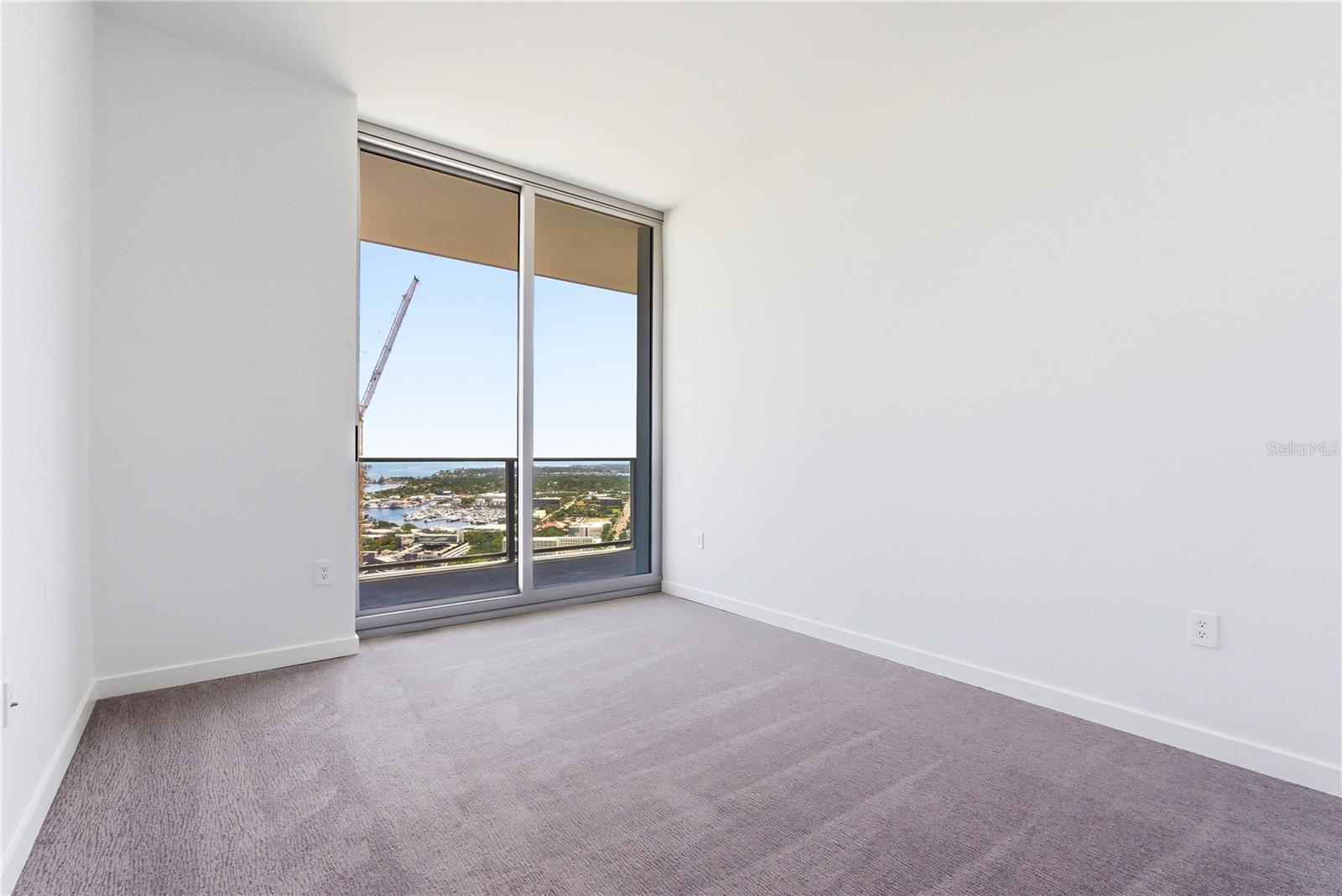 Bedroom With Skyline Views