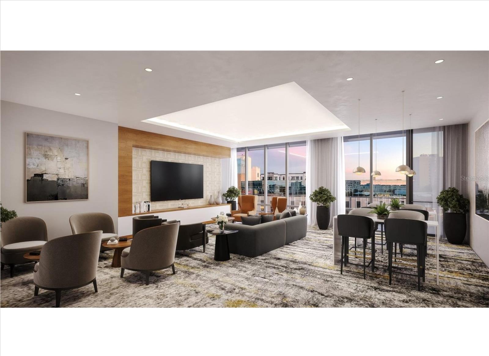Residents' Lounge, Sunset Sophistication