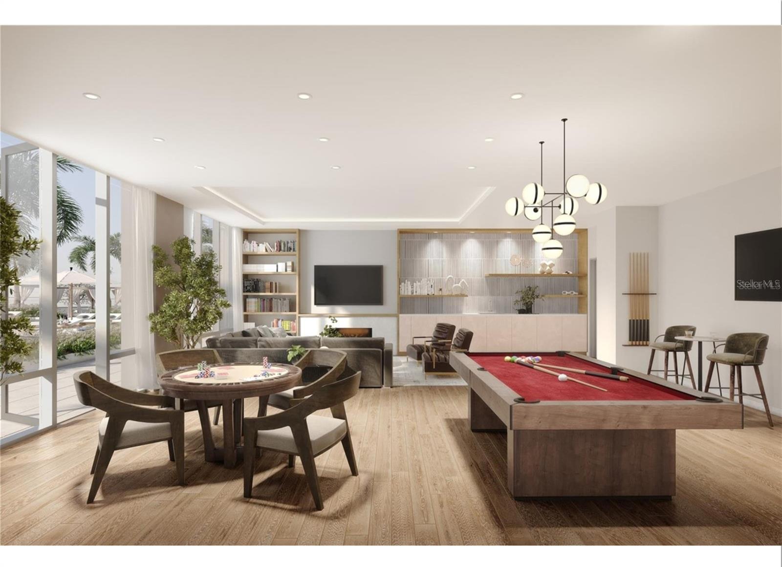 Game Room, Billiards & Cards