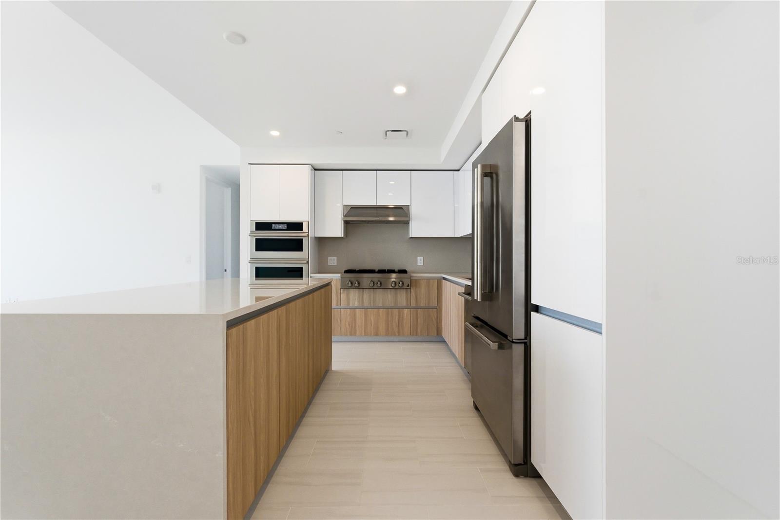 Light Wide-Plank Cabinetry