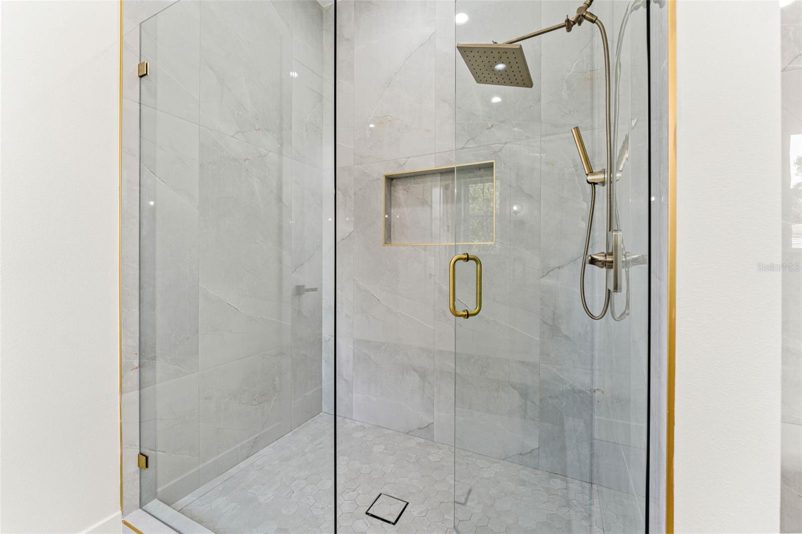 Walk in shower