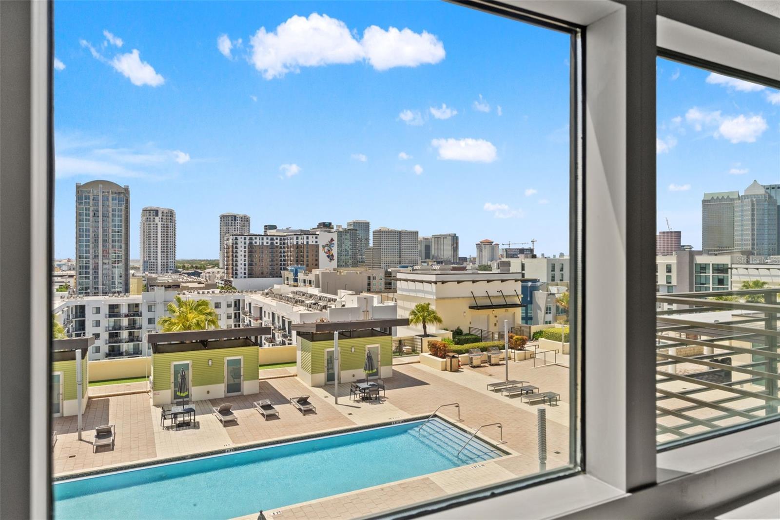 Channelside/ water street and Tampa skyline views