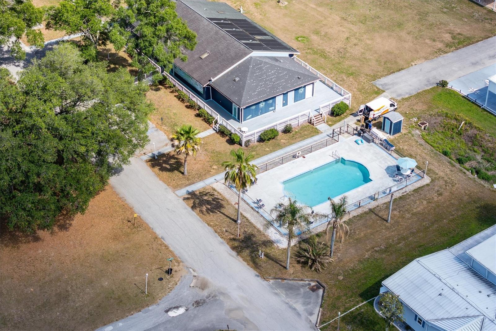 Pool and clubhouse