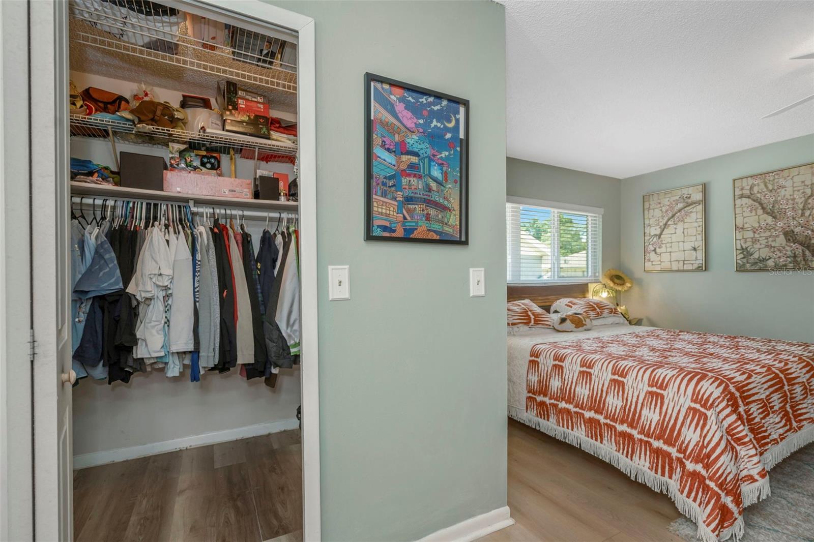 Walk In Closet - Primary Bedroom