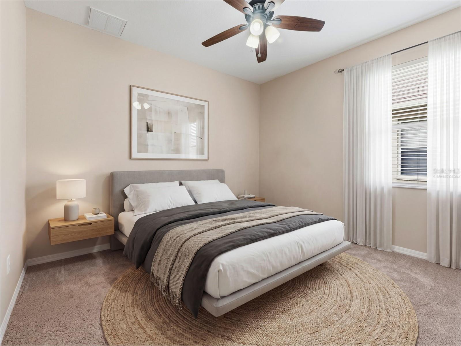 Virtually StagedBed 3 is next to Bath 2