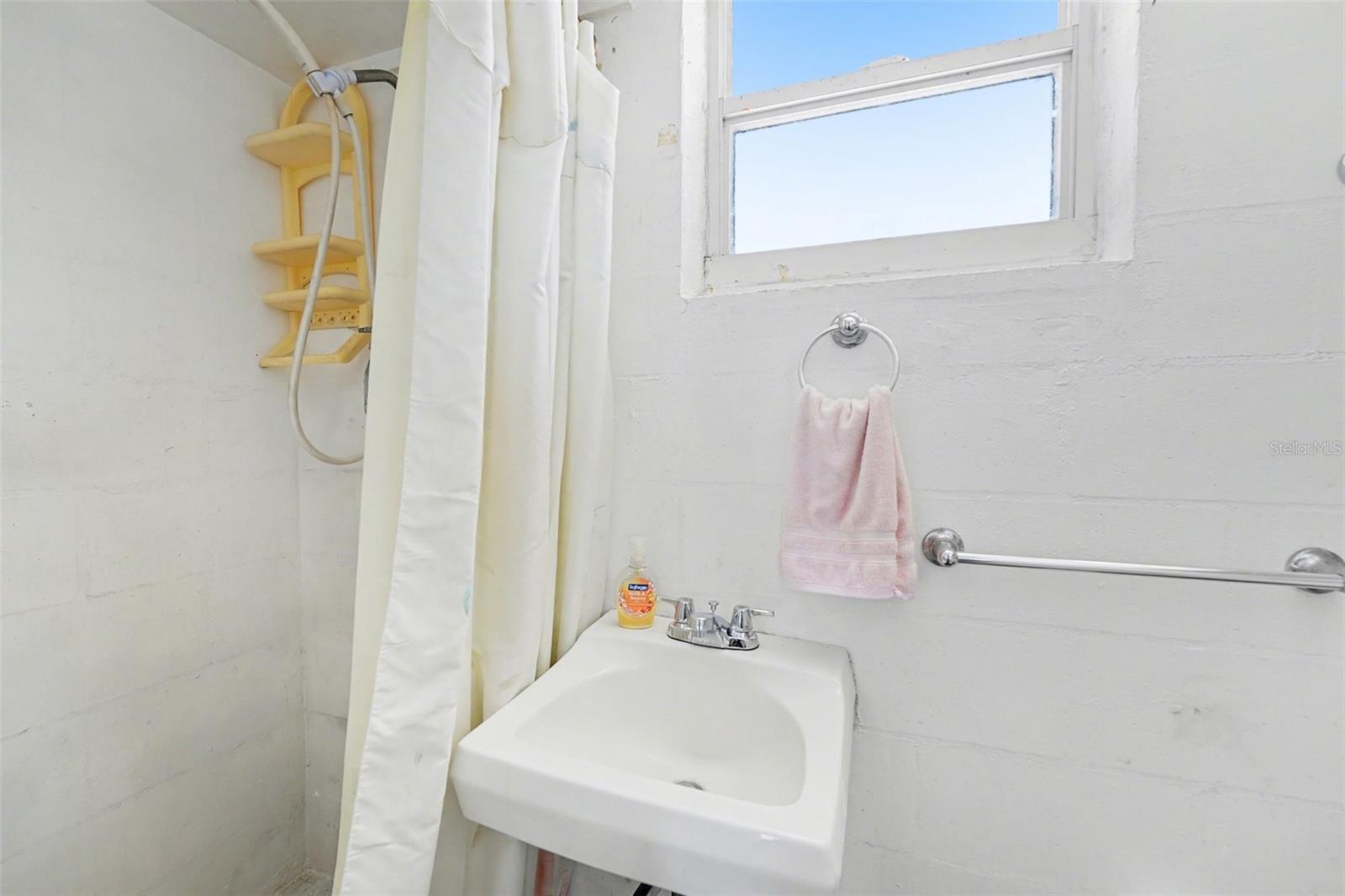 Garage bathroom