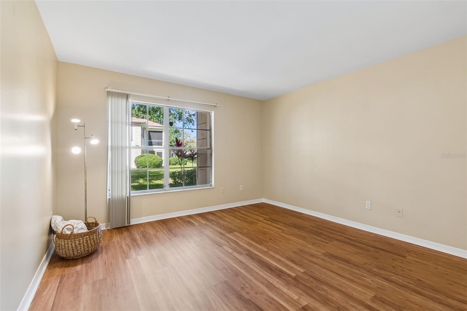 Primary Bedroom/ facing backyard