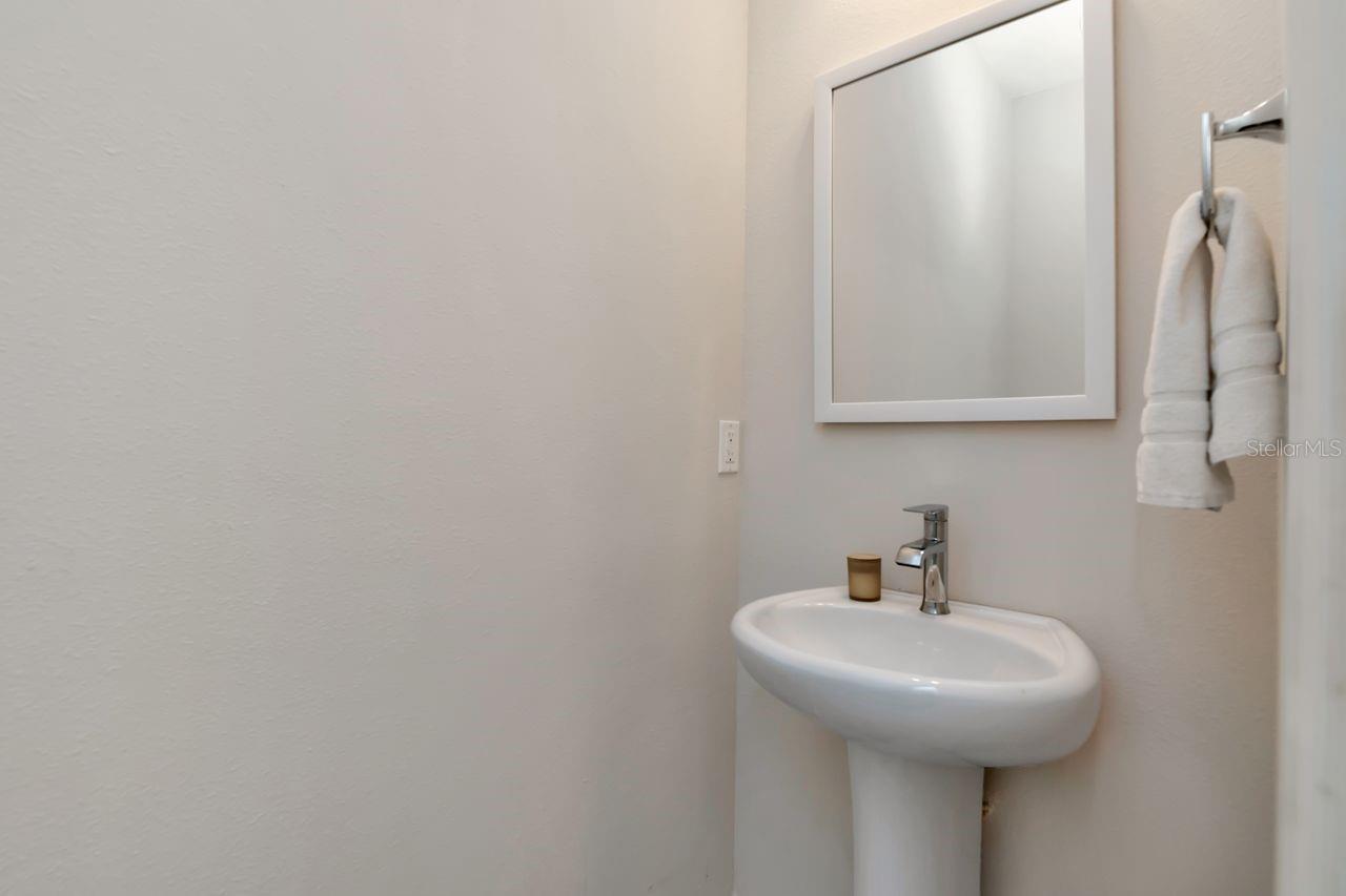 Half Bath on Main Floor