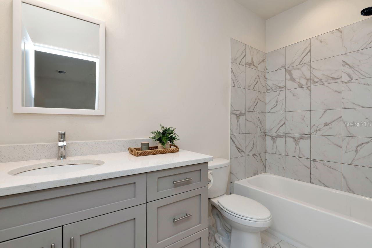 You’re level Hallway Full Bath