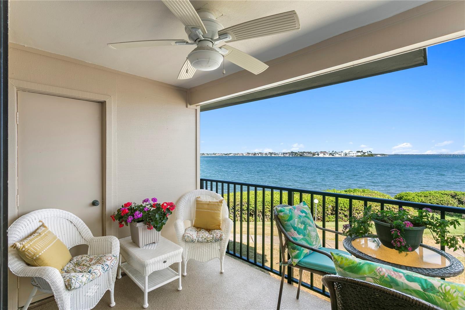 Veranda overlooking Bay