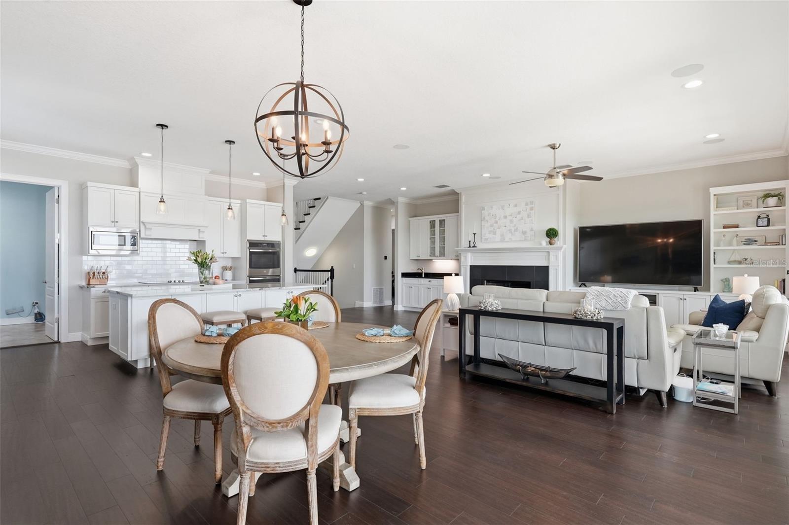 This could be your view while dining. (Suggest the chair to the left so you can enjoy the waterfront dining perspective).