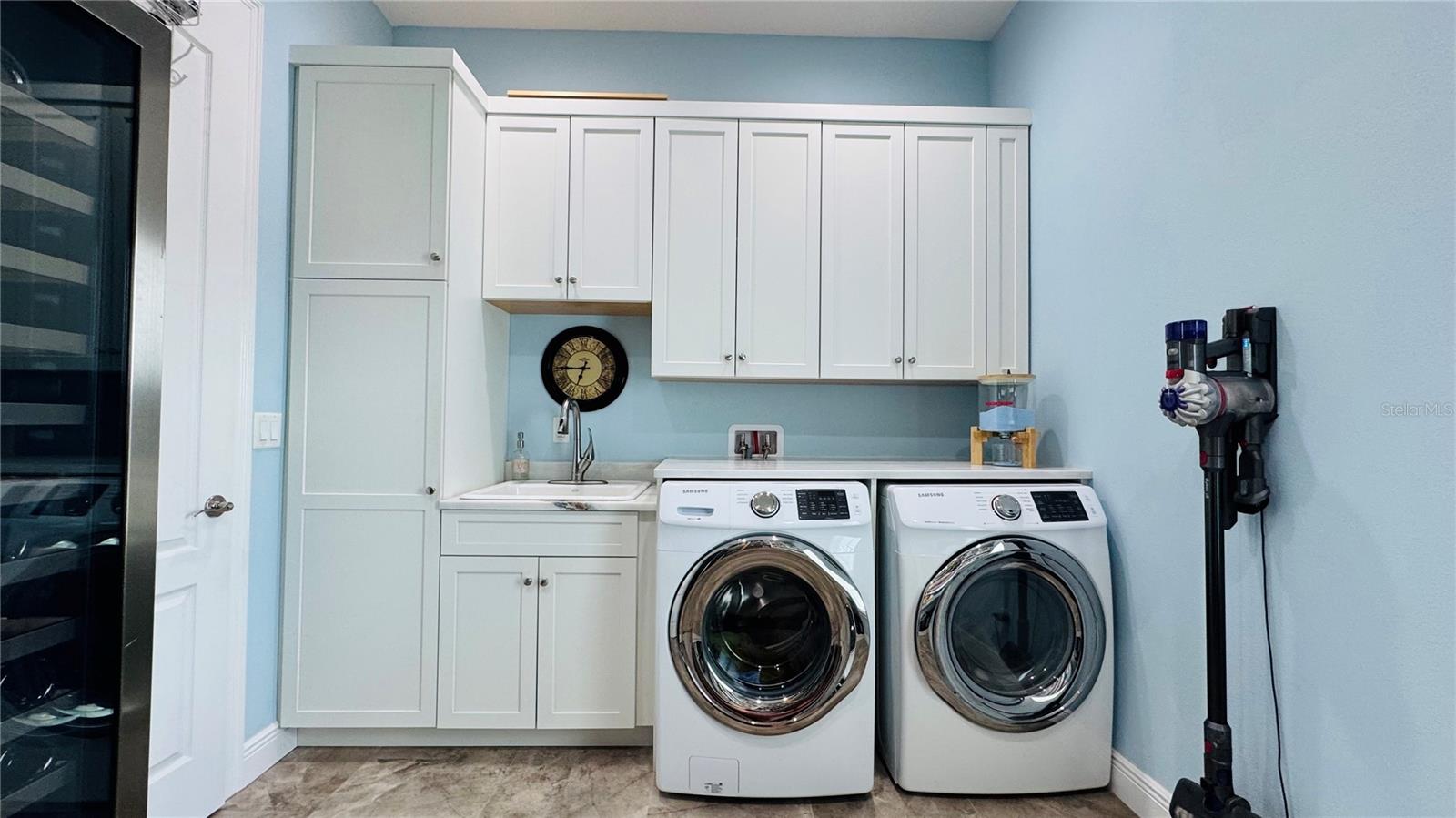 Laundry room/pantry.